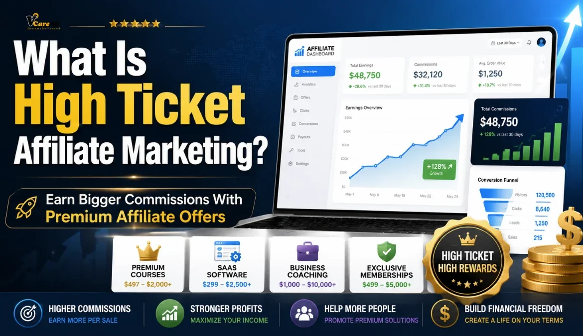 what is high ticket affiliate marketing
