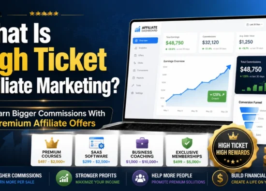 what is high ticket affiliate marketing
