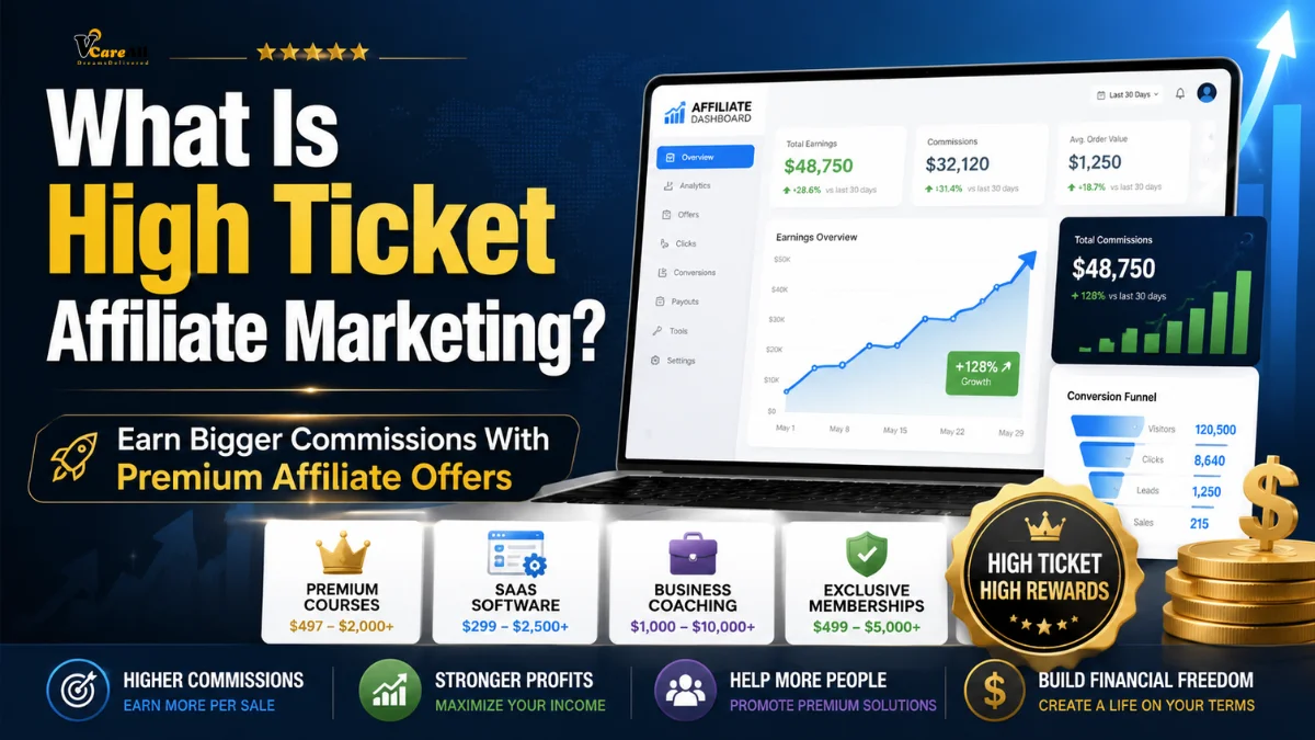 what is high ticket affiliate marketing