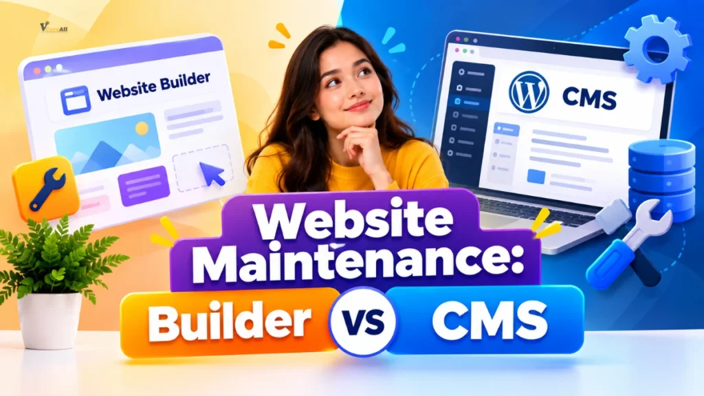 Website Builder vs CMS comparison for small businesses