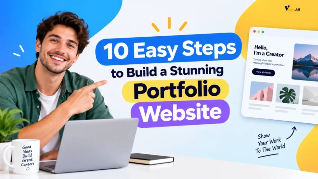 how to build a professional portfolio website